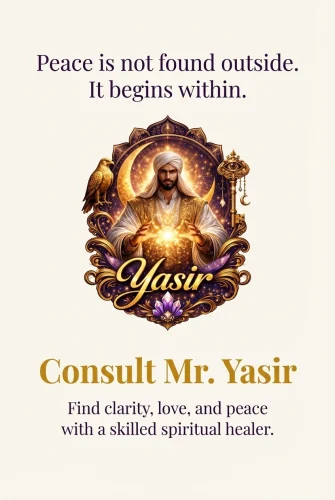 consult mr. yasir for spiritual assistance and consulting